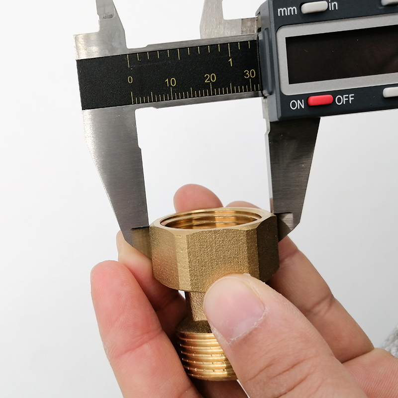 Brass Water Meter Coupling Brass Pipe Fittings